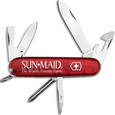 Swiss Army® Translucent Ruby Red Tinker Knife