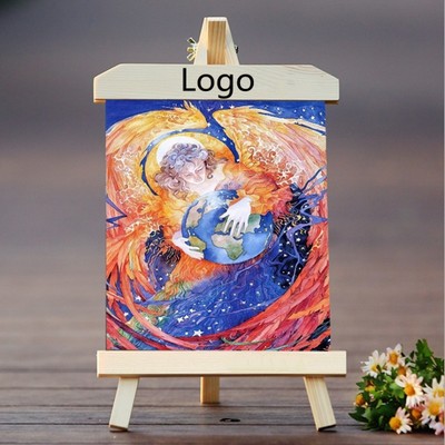 Laser Engraved Wood Board With Display Frame