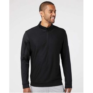Adidas® Performance Texture Quarter-Zip Pullover Shirt