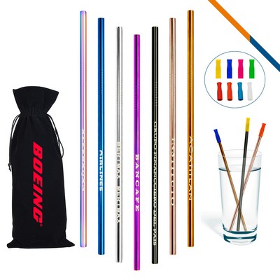 Ski Stainless Steel Straw