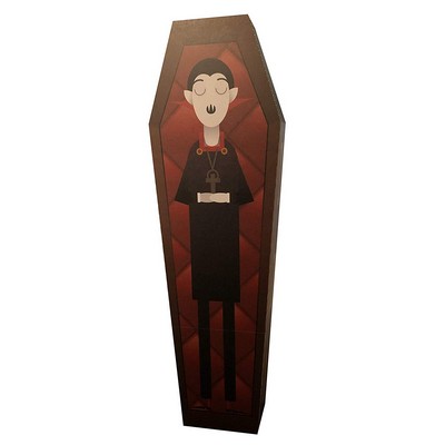 Vampire Coffin Standee Cutout Stand Up| Standee Picture Poster Photo Print Approx 5' Tall