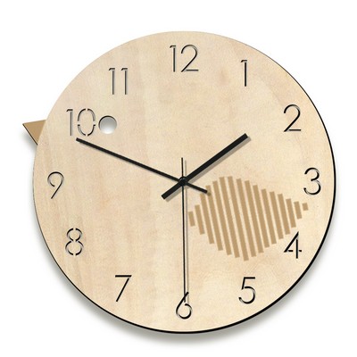 Fat Chicken Shape Silent Household Decorative Wall Clock