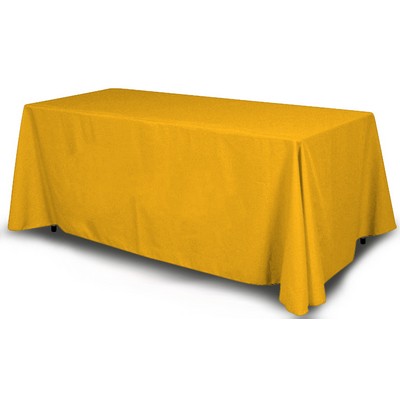 Yellow 6' Table Cover - Four Sided