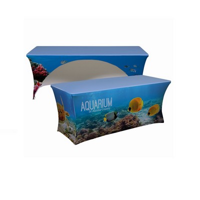 Heavy Duty Tablecloth Stretch 3 Side 6' WRINKLE FREE 250g