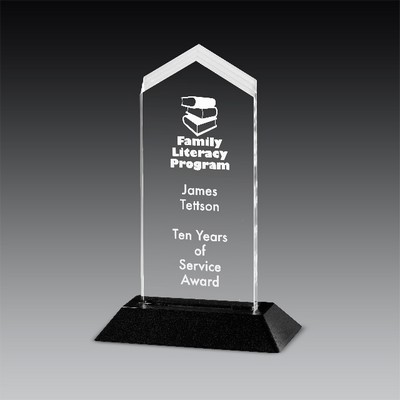 Pop Frosted Arrow™ Pop-In Award (4 7/8"x6½")