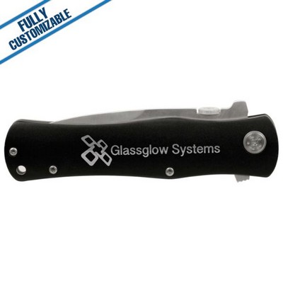 Black Anodized Aluminum Handle Knife (4.5")