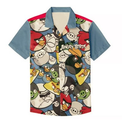 Men's Casual Shirt w/Full Color Printing