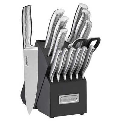 Cuisinart® 15-Piece German Stainless Steel Hollow Handle Cutlery Block Set
