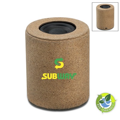 Full-Color Cork Eco-Friendly Bluetooth Speaker