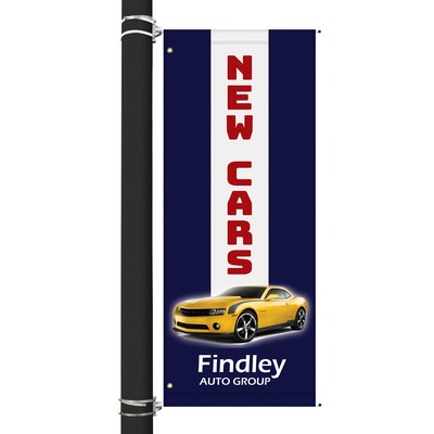 72" x 29" Custom Polyester Avenue Banner