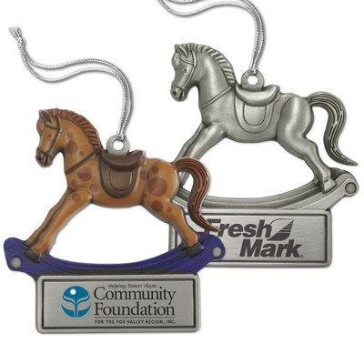Retail Design Ornament - Rocking Horse (Full Size GalleryPrint)