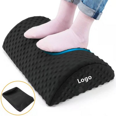 Ergonomic Foot Rest with Massage Textured Surface