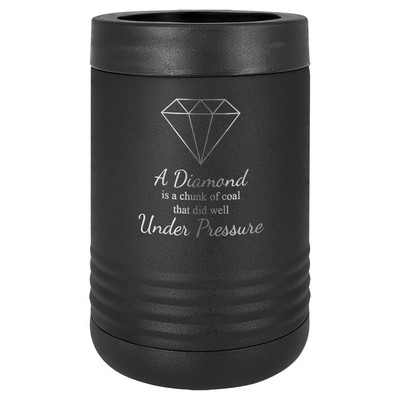 Powder Coated Black Can Holder