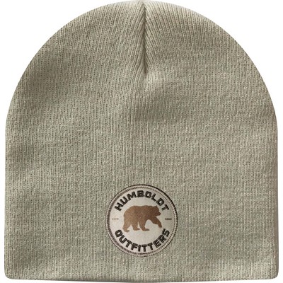Classic Cuffless Beanie with Photo-Over Patch