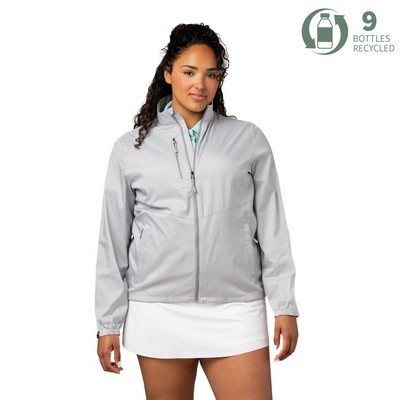Storm Creek Women's Idealist Water-Resistant Full Zip Windbreaker