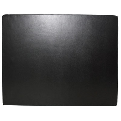 Ashlin® Designer Hadley Leather Executive Midnight Black Desk Mat (21"x18")