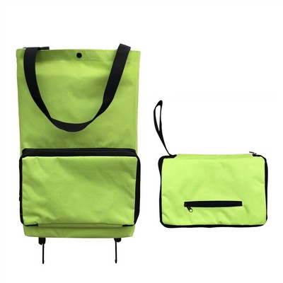 Folding Shopping Bag with Wheels