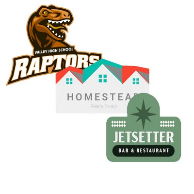 38 Sq. Inch Custom Indoor Magnet 20 Mil