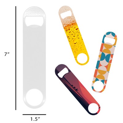 Full Color Paddle Bottle Opener