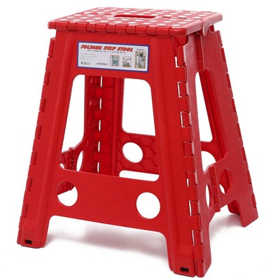Home 18" Tall Heavy Duty Plastic Folding Step Stool