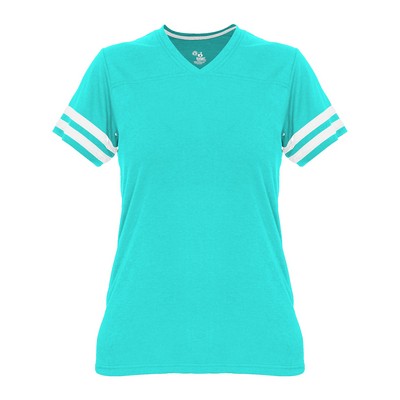 Badger Sport Ladies Tri-Blend Fan Tee
