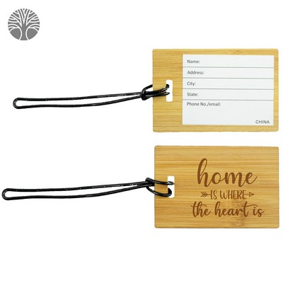 Blt Bamboo Luggage Tag