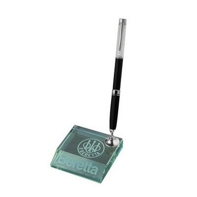 Jade Glass - Black Pen Set