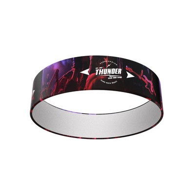 Circle Premier Hanging Banner Single-Sided - 8'x2.5' - GRAPHIC ONLY