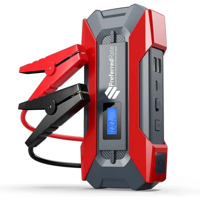 Portable Emergency battery booster Multi-function Car Emergency Jump Starter w/Smart Clip
