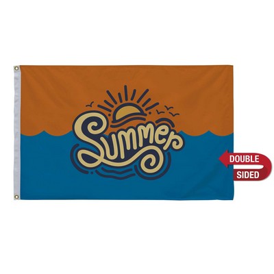 2.5' x 4' Polyester Flag Double-Sided