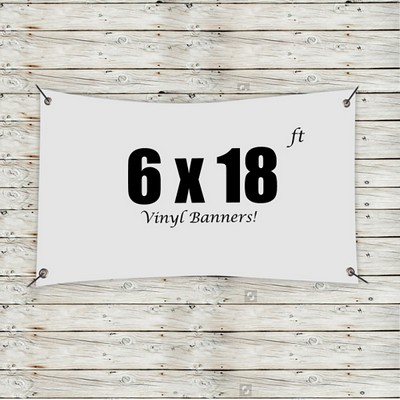 Custom 6' x 18' Vinyl Banners