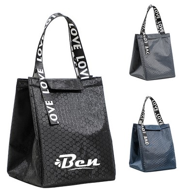 Oxford Aluminum Foil Insulated Lunch Bag