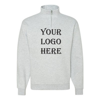 Jerzees® Nublend® Cadet Collar Quarter-Zip Sweatshirt