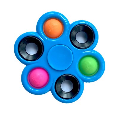 5 Fingers Toys Push Bubble Fidget Spinner