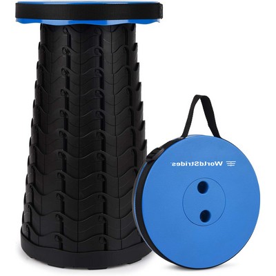 Telescoping Stool, Adjustable Plastic Stools Max Load 485lbs , Portable Telescoping Stool,