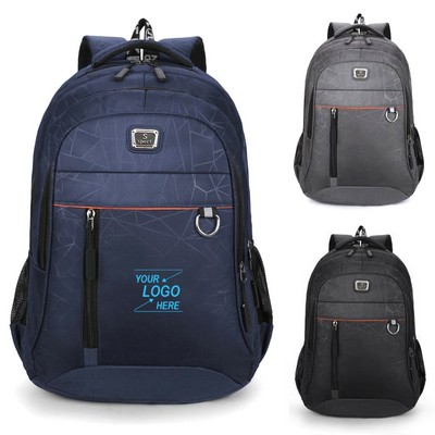 Adult's Oxford Travel Backpack w/Laptop Sleeve