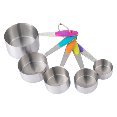 5 Piece Stainless Steel Measuring Cups