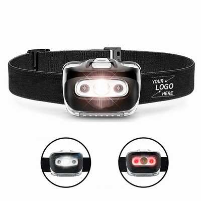 LED COB Headlamp Flashlight