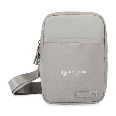 Travis & Wells® Lennox Recycled Nylon Crossbody - Taupe