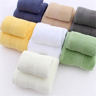 Cotton Bath Towel 2 Pack Set
