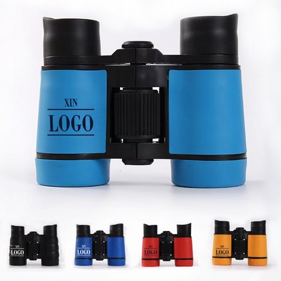 Adjustable Rubber Mini Children Binoculars