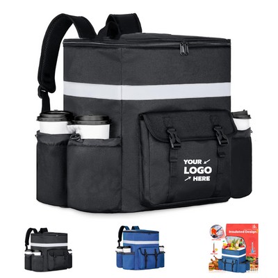 Large Capacity Insulated Cooler Backpack