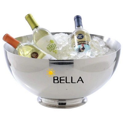 Punch Bowl 7 Liter Capacity 17" Diameter Stainless Steel