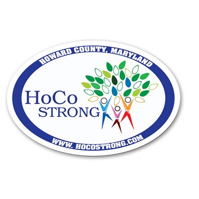 Custom Shaped Vinyl Decal 42 to 56 Square Inches