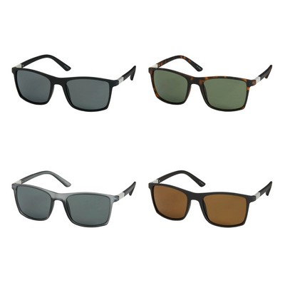 805 Onyx/Tortoise Wrap Sunglasses