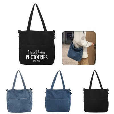 Woman Large Capacity Canvas Tote Bag