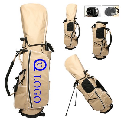 9" Khaki Golf Bag