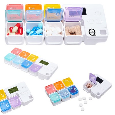 7-Compartment Smart Pill Box