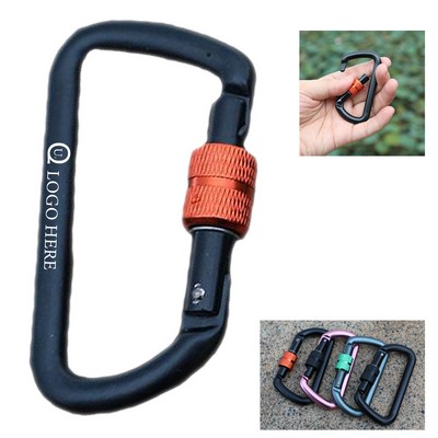12Kn D Ring Locking Carabiner