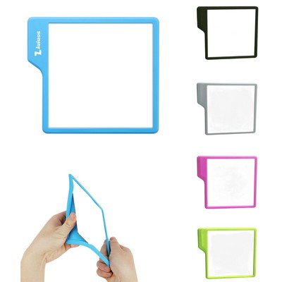 Square Shape Silicone Shower Mirror